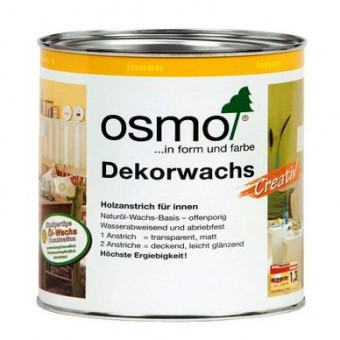 Купить Масло Osmo 3188 снег 0,75 л Dekorwachs Intensive. Осмо (Германия)