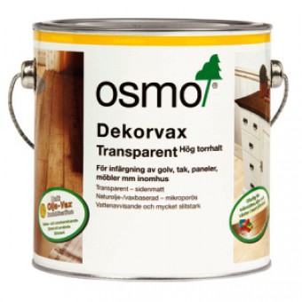 Масло Osmo 3119 0,75 л Dekorwachs Transparent. Осмо (Германия)