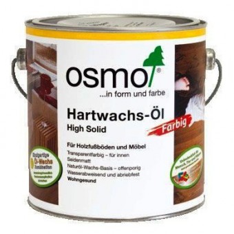 Купить Масло Osmo 3072 янтарь 2,5 л Hartwachs-Ol Farbig. Осмо (Германия)