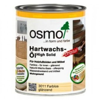 Масло Osmo 3011 2,5 л Hartwachs-Ol глянец. Осмо (Германия)