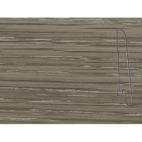Плинтус Pedross Дуб Капуччино Шпонированный 80x16x2500 мм