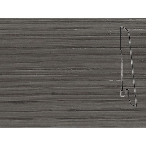 Плинтус Pedross Дуб Грей Шпонированный 80x16x2500 мм