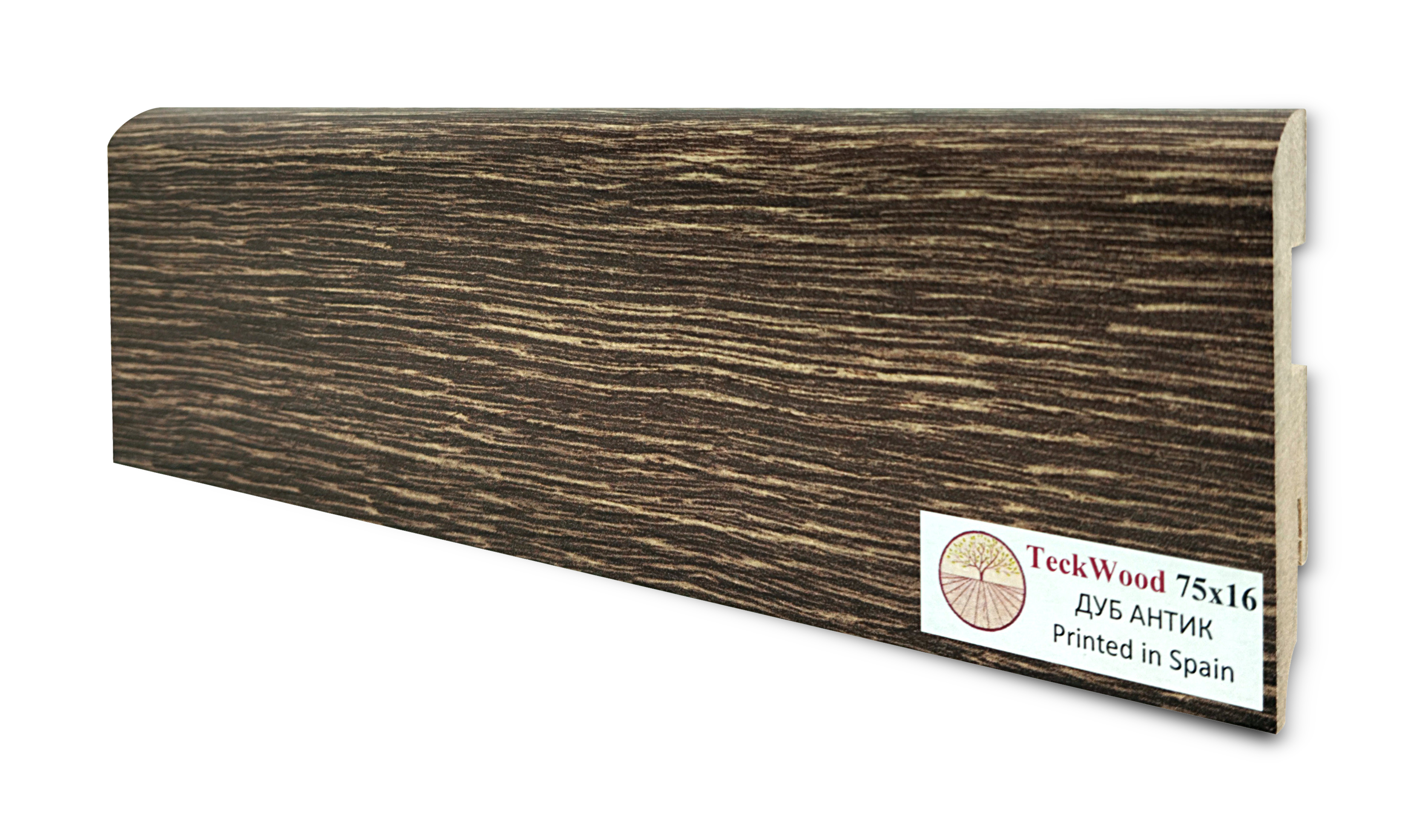 Teckwood цветной Дуб Антик (75x16)
