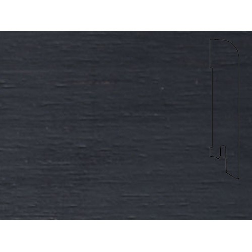 Плинтус Pedross Дуб Черный Шпонированный 70x15x2500 мм
