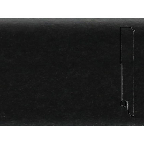 Плинтус Pedross Черный Шпонированный 95x15x2500 мм