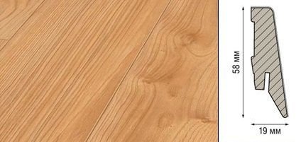 Плинтус Kronotex Ktex1 МДФ 58x19 мм D 4720