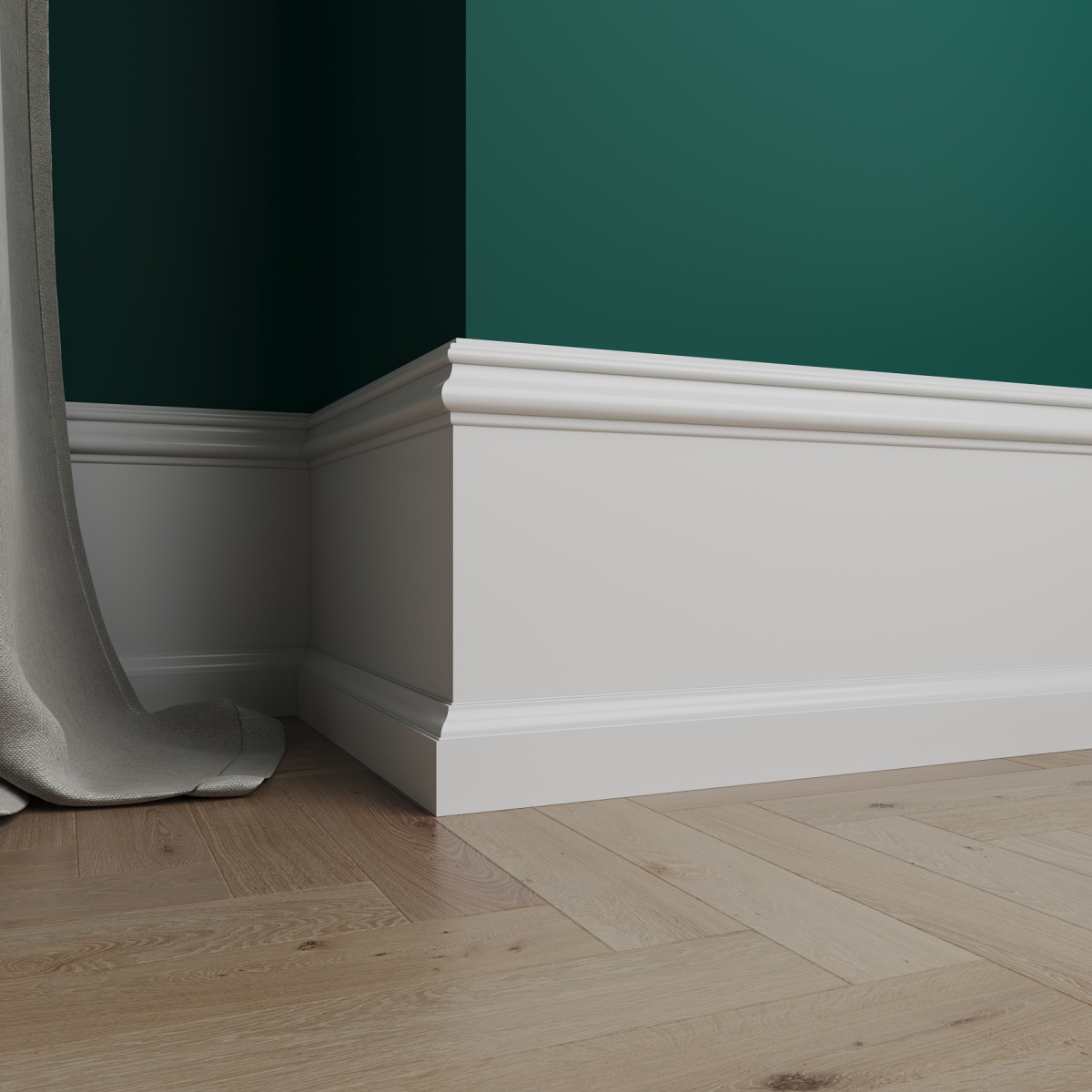 Плинтус Ultrawood Base 5801 i (2000x180x18мм)
