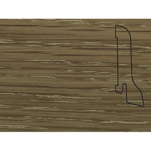 Плинтус Pedross Дуб Чиспик Шпонированный 60x22x2500 мм