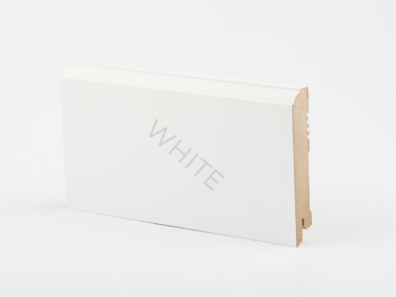 Плинтус Deartio White Белый W28 - 100