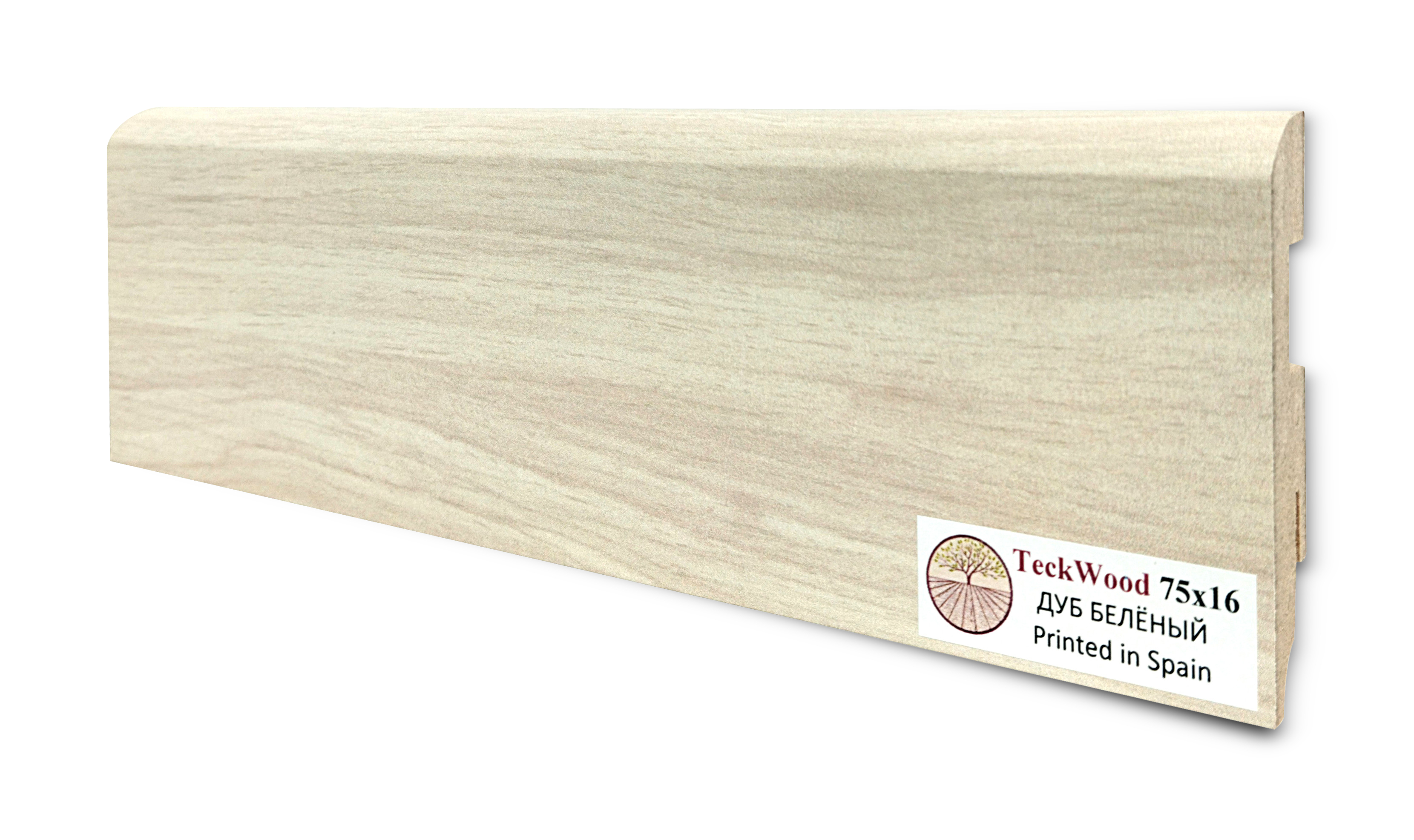 Teckwood цветной Дуб Беленый (75x16)