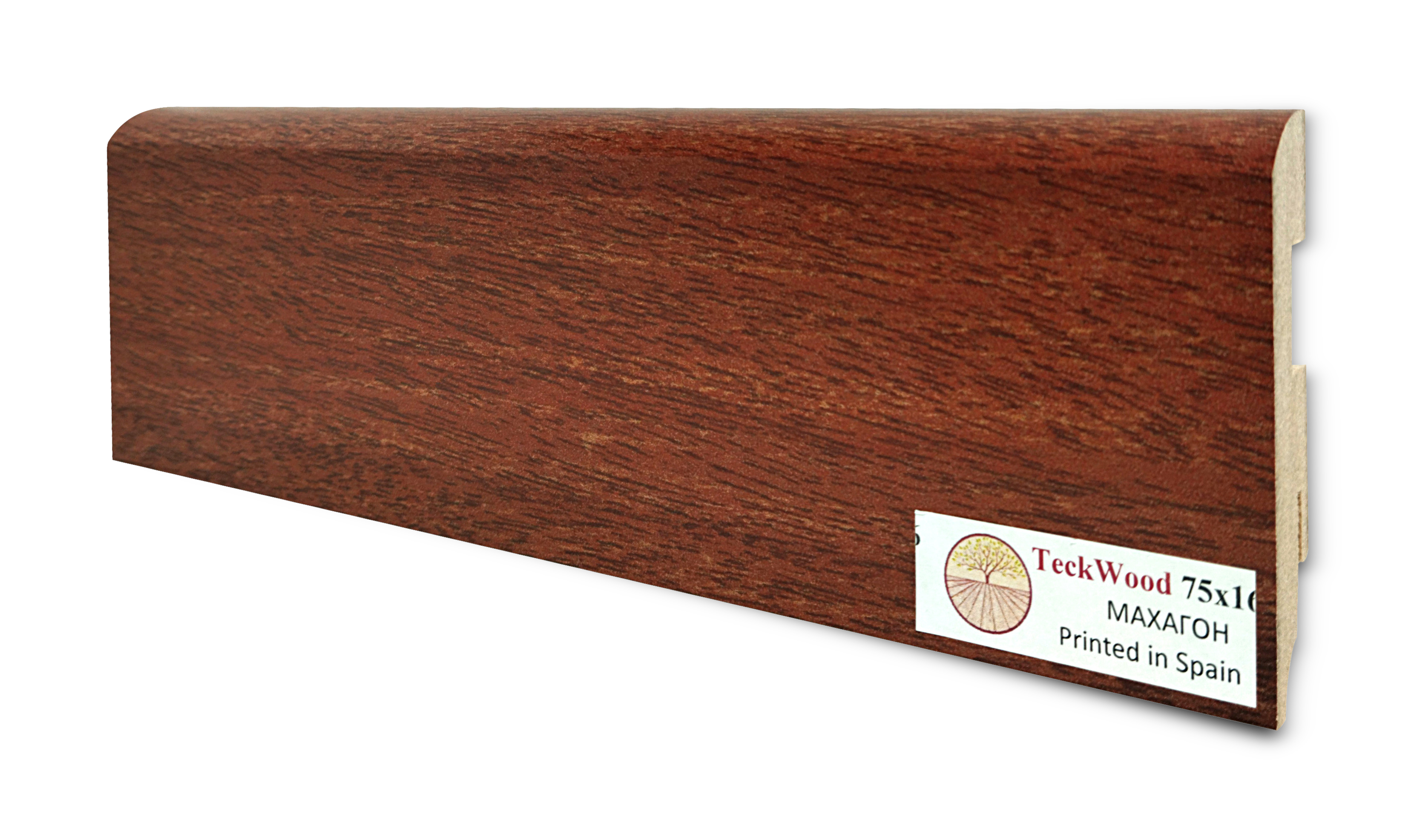 Teckwood цветной Махагон (75x16)