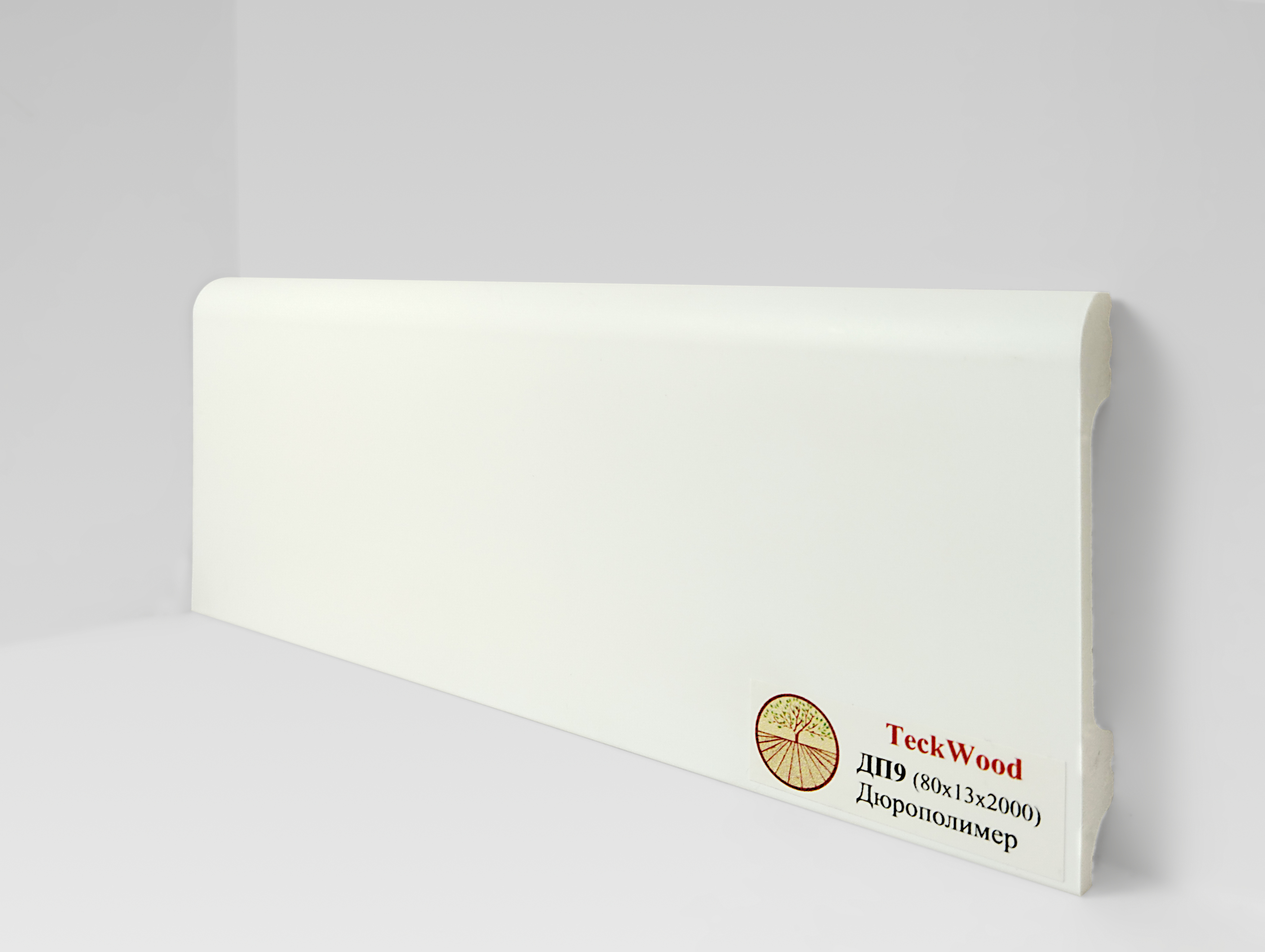 Teckwood Белый ДП9 (80x13)