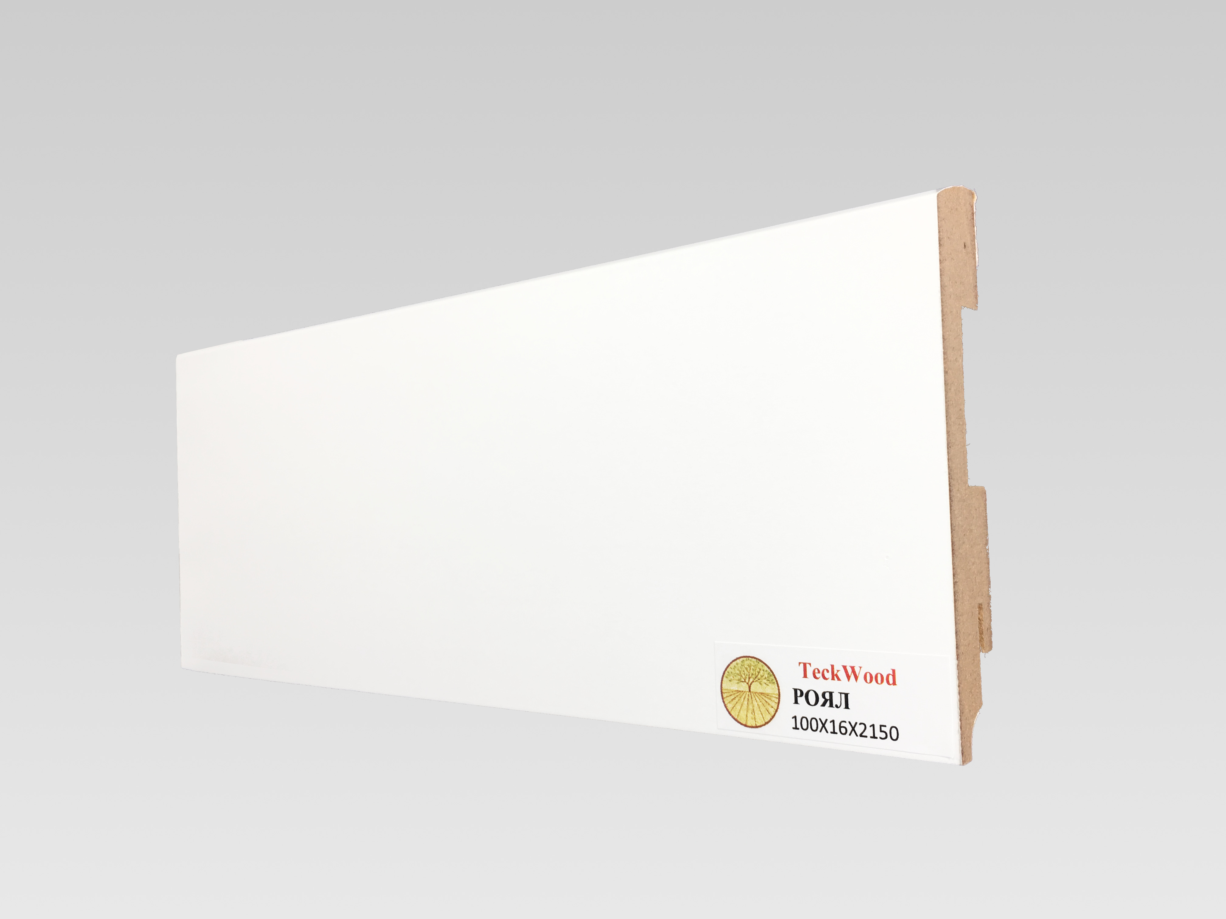 Teckwood Белый Роял (100х16)