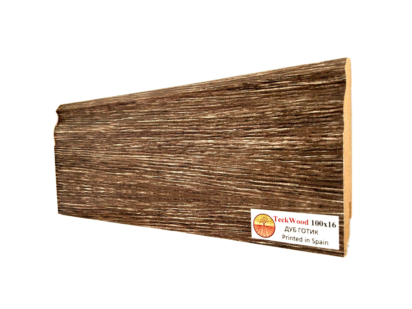 Teckwood цветной Дуб Готик (100x16)
