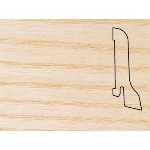 Плинтус Pedross Ясень Шпонированный 60x22x2500 мм