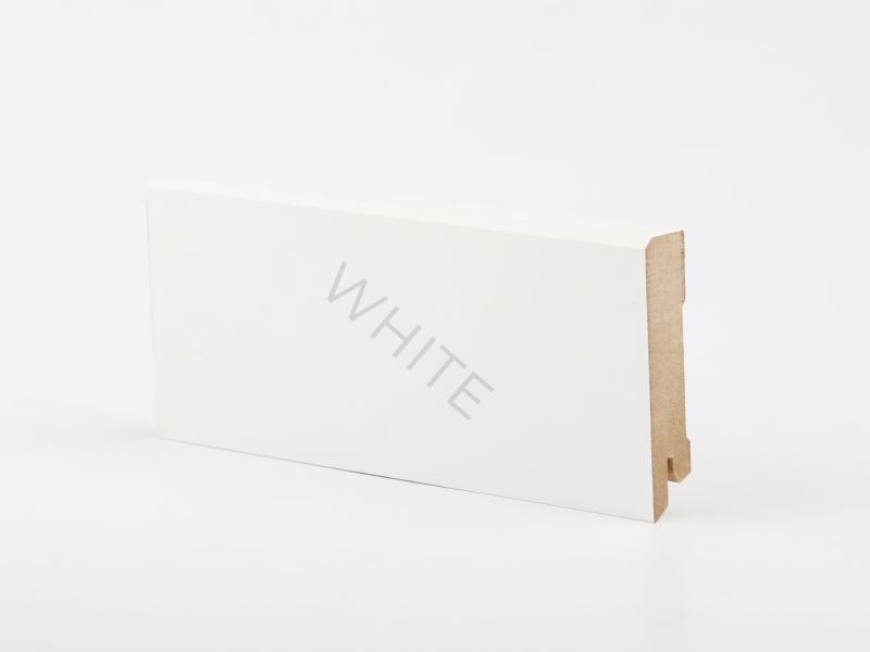 Плинтус Deartio White Белый W29 - 80