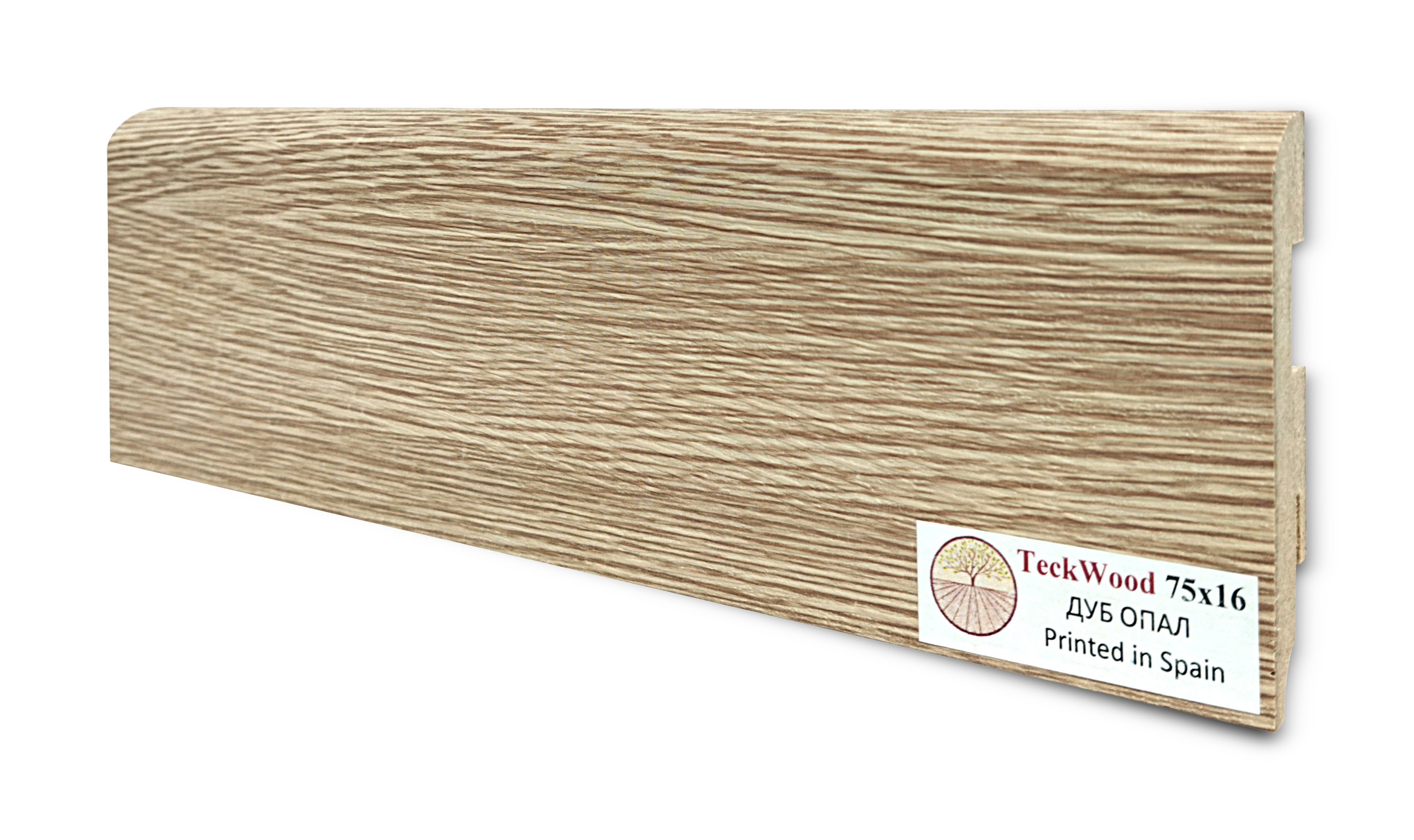 Teckwood цветной Дуб Опал (75x16)