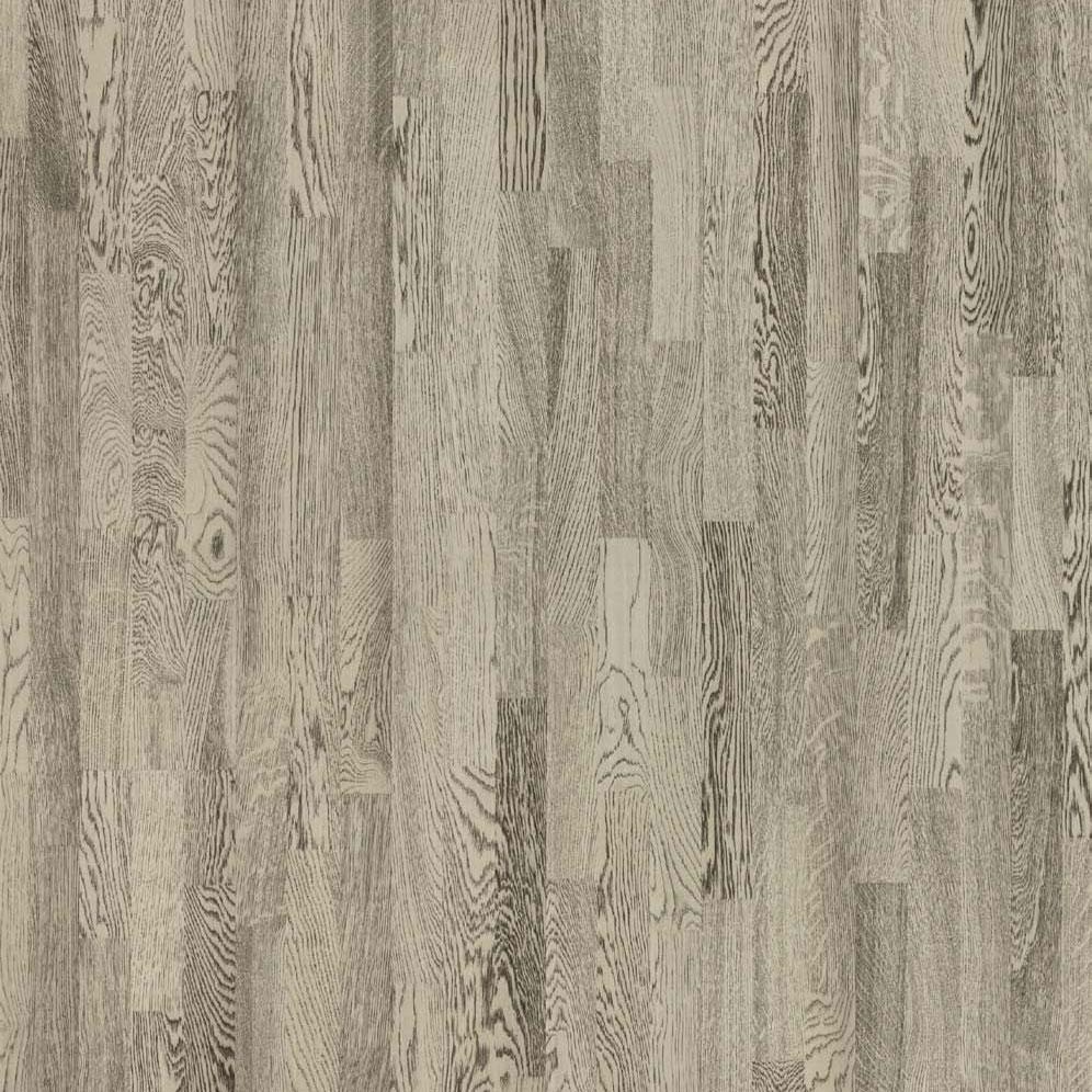 Паркетная доска Карелия (Karelia) Дуб concrete grey трехполосный