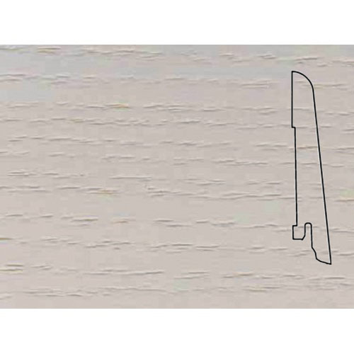 Плинтус Pedross Дуб Хило Шпонированный 80x16x2500 мм