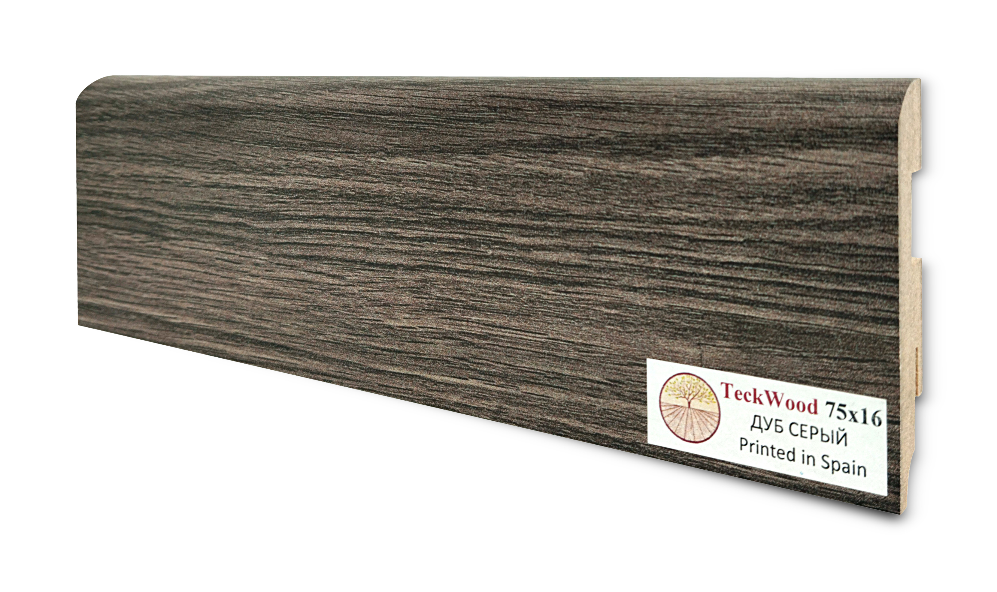 Teckwood цветной Дуб Серый (75x16)