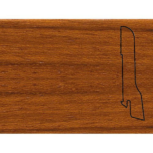 Плинтус Pedross Ятоба Шпонированный 80x20x2500 мм
