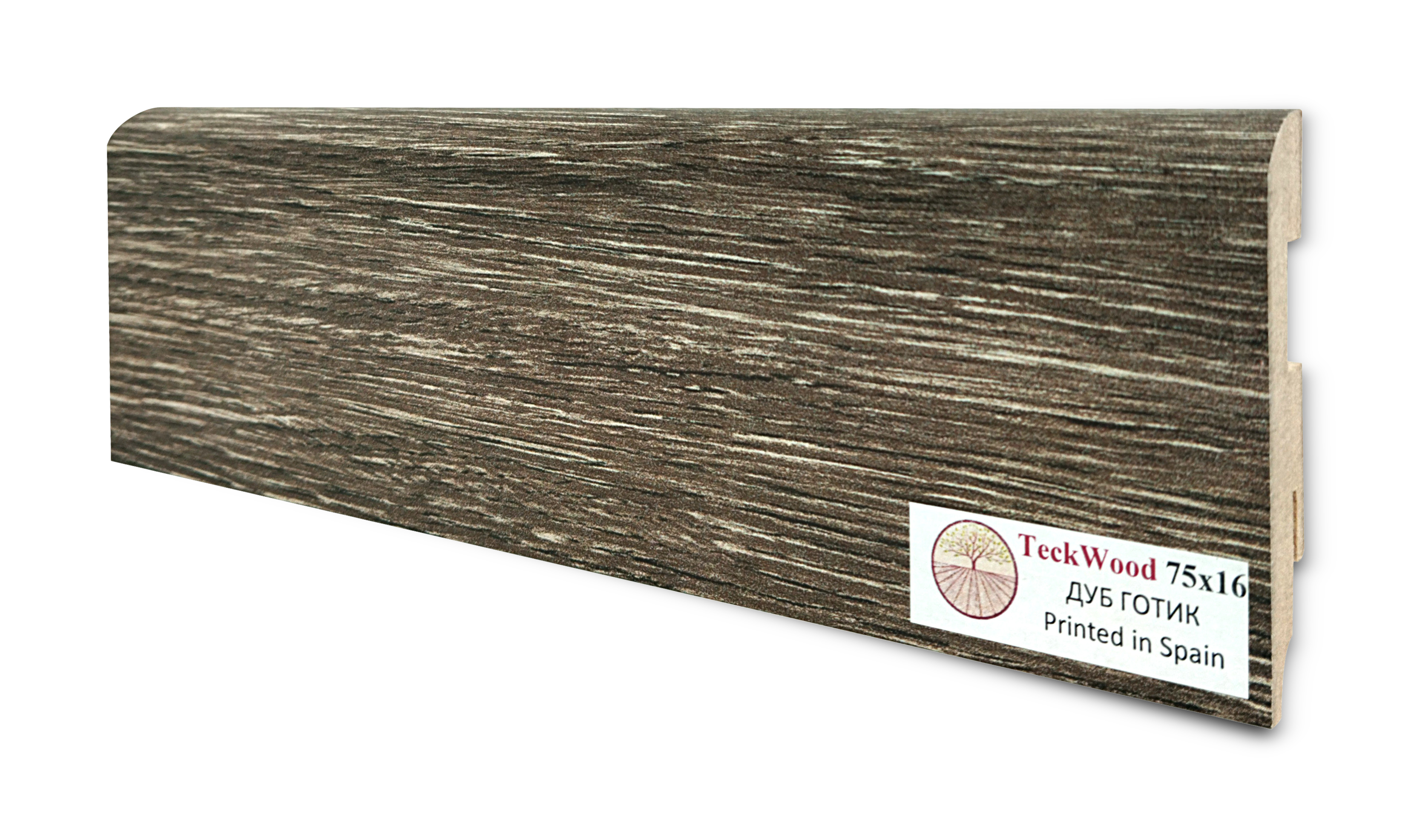 Teckwood цветной Дуб Готик (75x16)