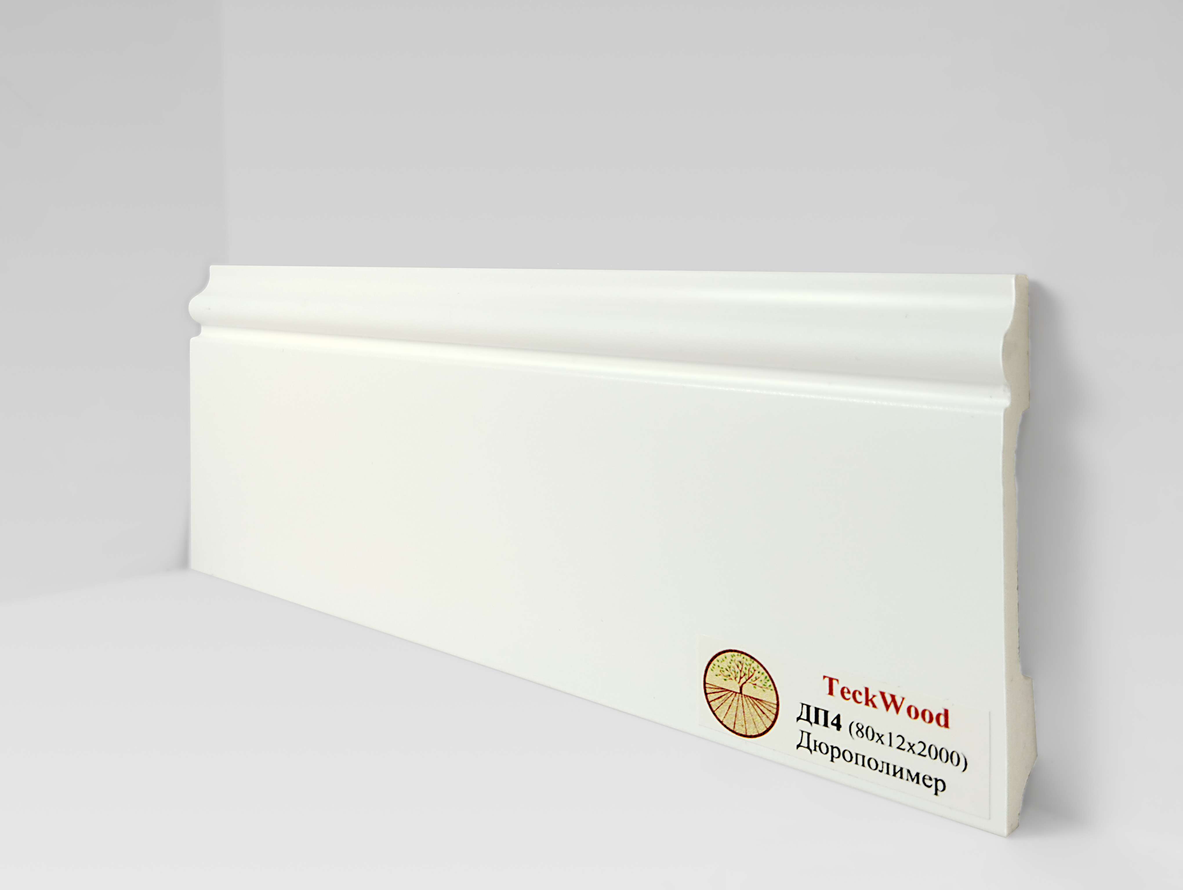 Teckwood Белый ДП4 (80x12)