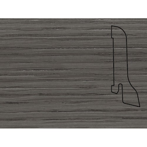 Плинтус Pedross Дуб Грей Шпонированный 60x22x2500 мм
