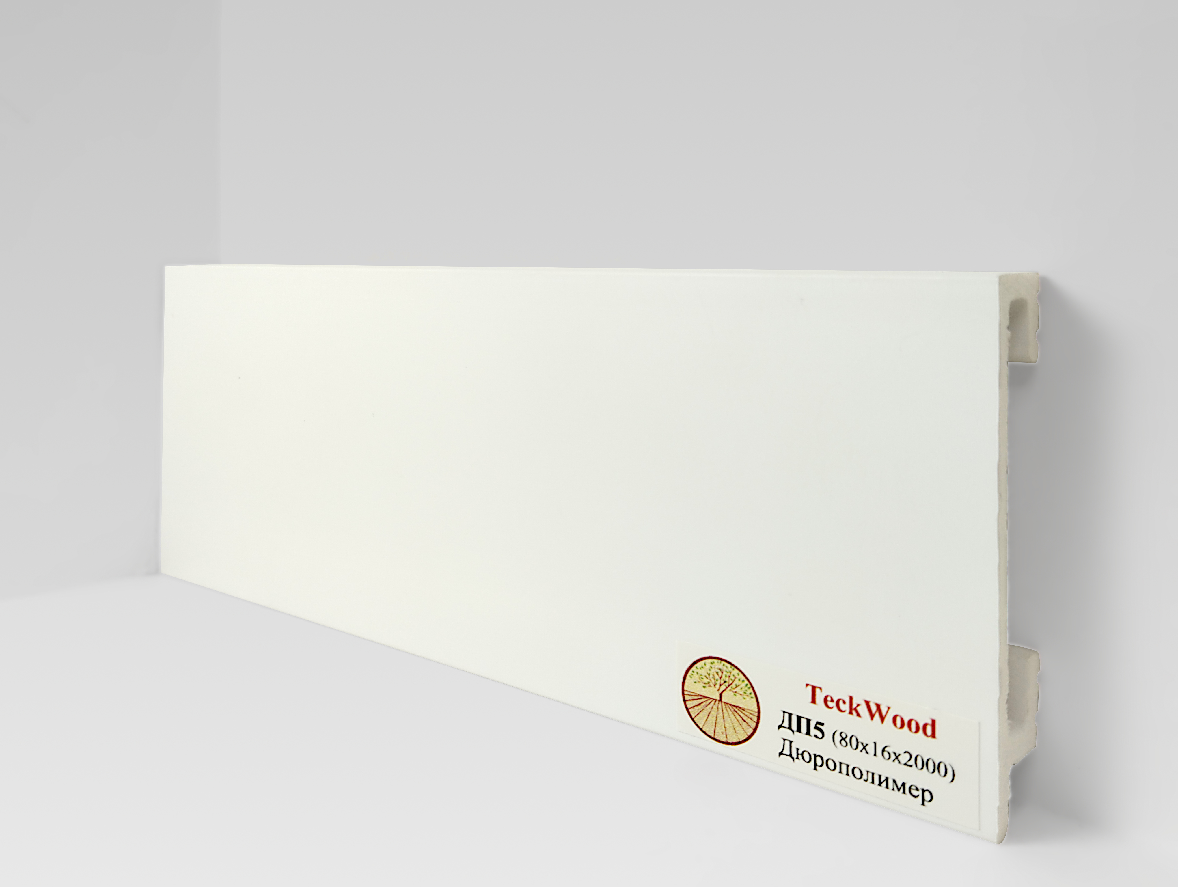 Teckwood Белый ДП5 (80x16)