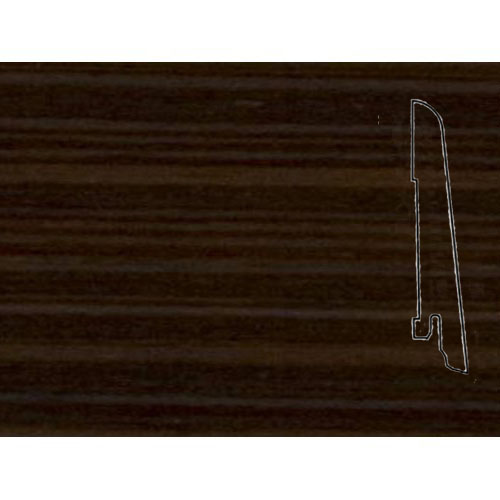 Плинтус Pedross Венге полосатый Шпонированный 80x16x2500 мм