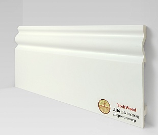 Teckwood Белый ДП6 (95x14)