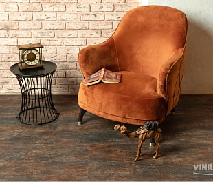 Виниловые полы VINILAM CERAMO Glue Керамическая Сталь 71617 Glue
