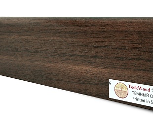 Teckwood цветной Темный Орех (75x16)