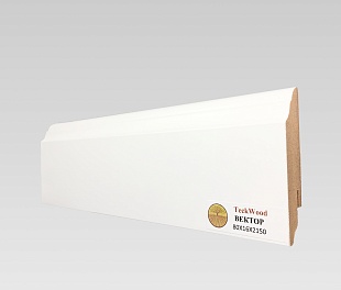 Teckwood Белый Вектор (80х16)