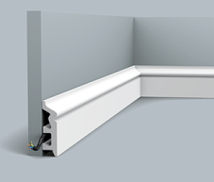 Напольный плинтус Sx122 - 7,9*2,2*200см (Orac Decor)