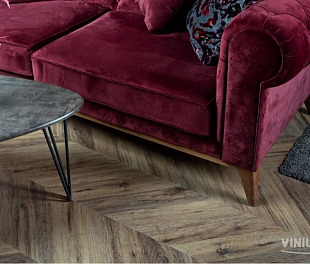 Виниловые полы VINILAM PARQUET CHEVRON Шеврон Лувр I107516