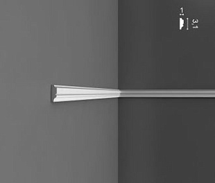 Гладкий молдинг Px116 - 3,1*1*200см (Orac Decor)