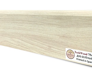 Teckwood цветной Дуб Беленый (75x16)