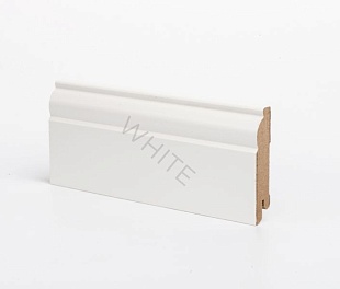 Плинтус Deartio White Белый W04 - 80