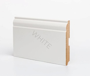 Плинтус Deartio White Белый W04 - 120