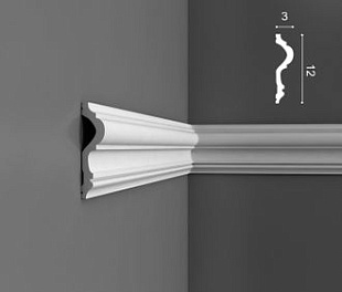 Молдинг P8050 - 12*3*200см (Orac Decor)