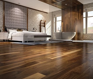 Инженерная доска Американский Орех Натур (HM Flooring)