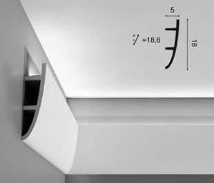 Карниз C374 Antonio - 18*5*200см (Orac Decor)