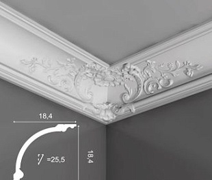 Карниз C338b - 18,4*18,4*200см (Orac Decor)