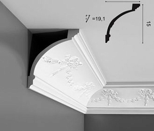Карниз C218 - 15*12*200см (Orac Decor)
