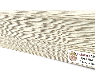 Teckwood цветной Дуб Крем (75x16)
