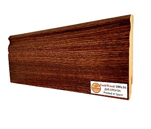 Teckwood цветной Дуб Бронза (100x16)
