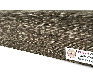Teckwood цветной Дуб Готик (75x16)