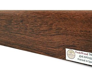 Teckwood цветной Дуб Бренди (75x16)