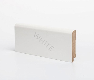 Плинтус Deartio White Белый W02 - 80